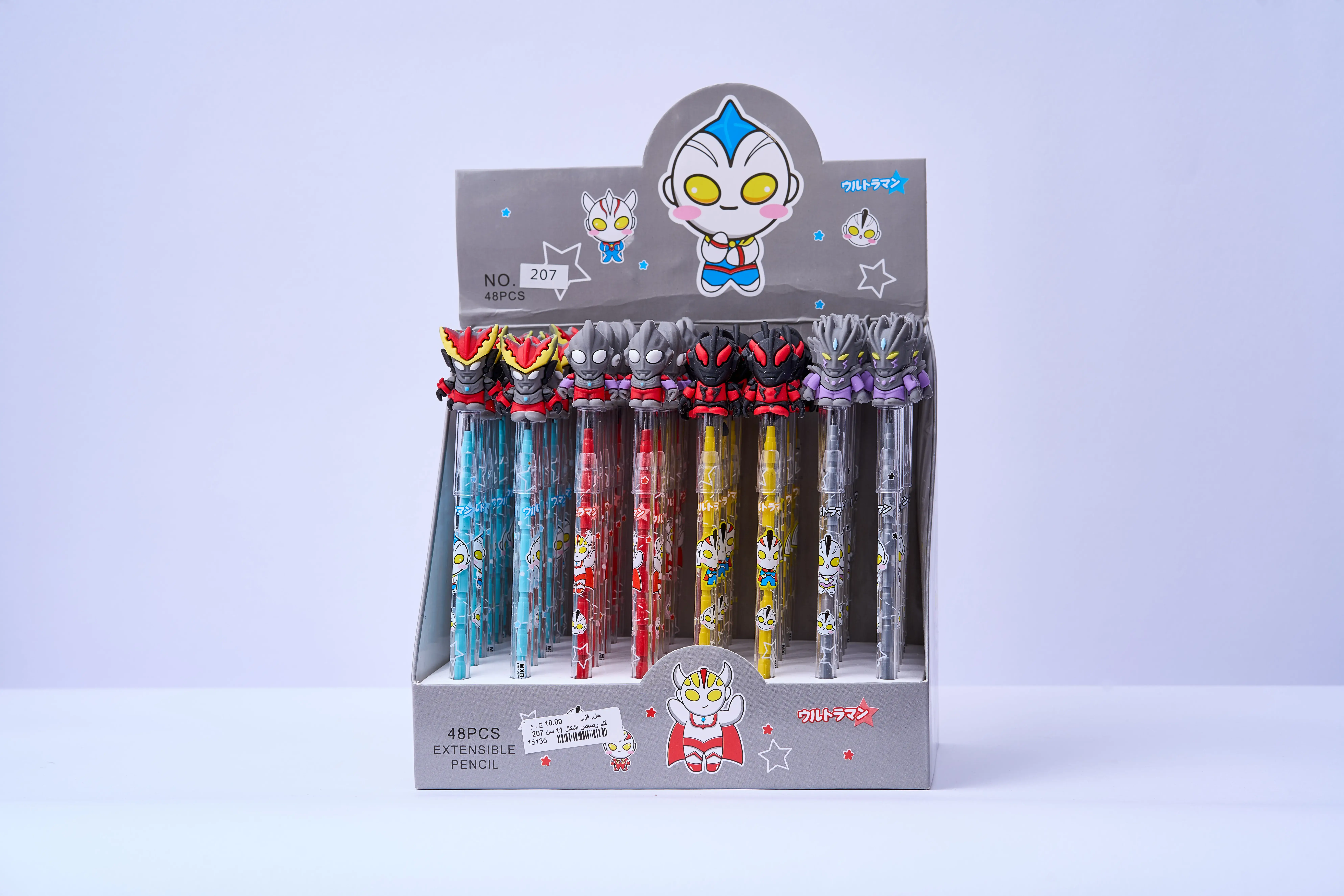 قلم رصاص اشكال 11 سن كود =207