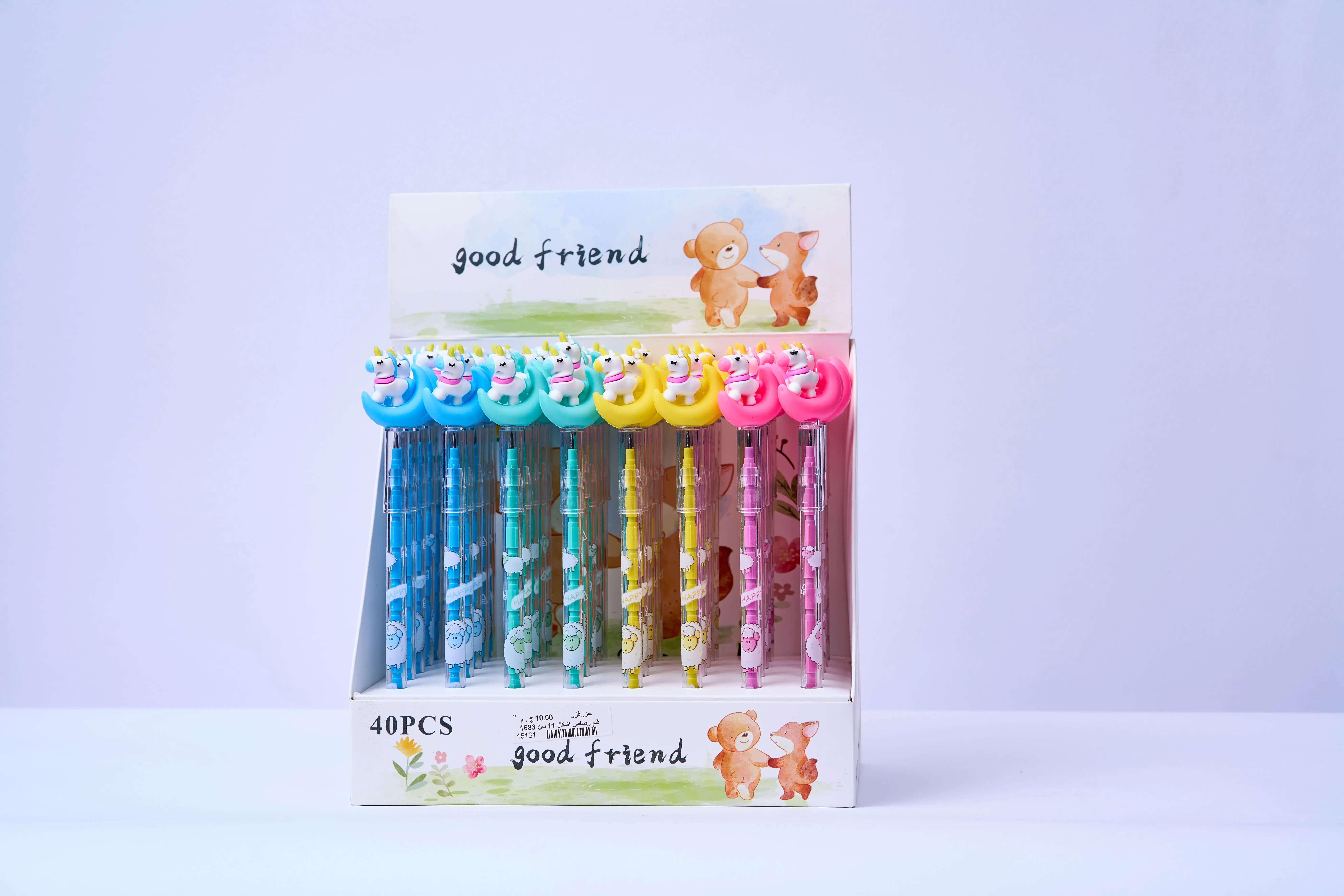 قلم رصاص اشكال 11 سن كود = 1683