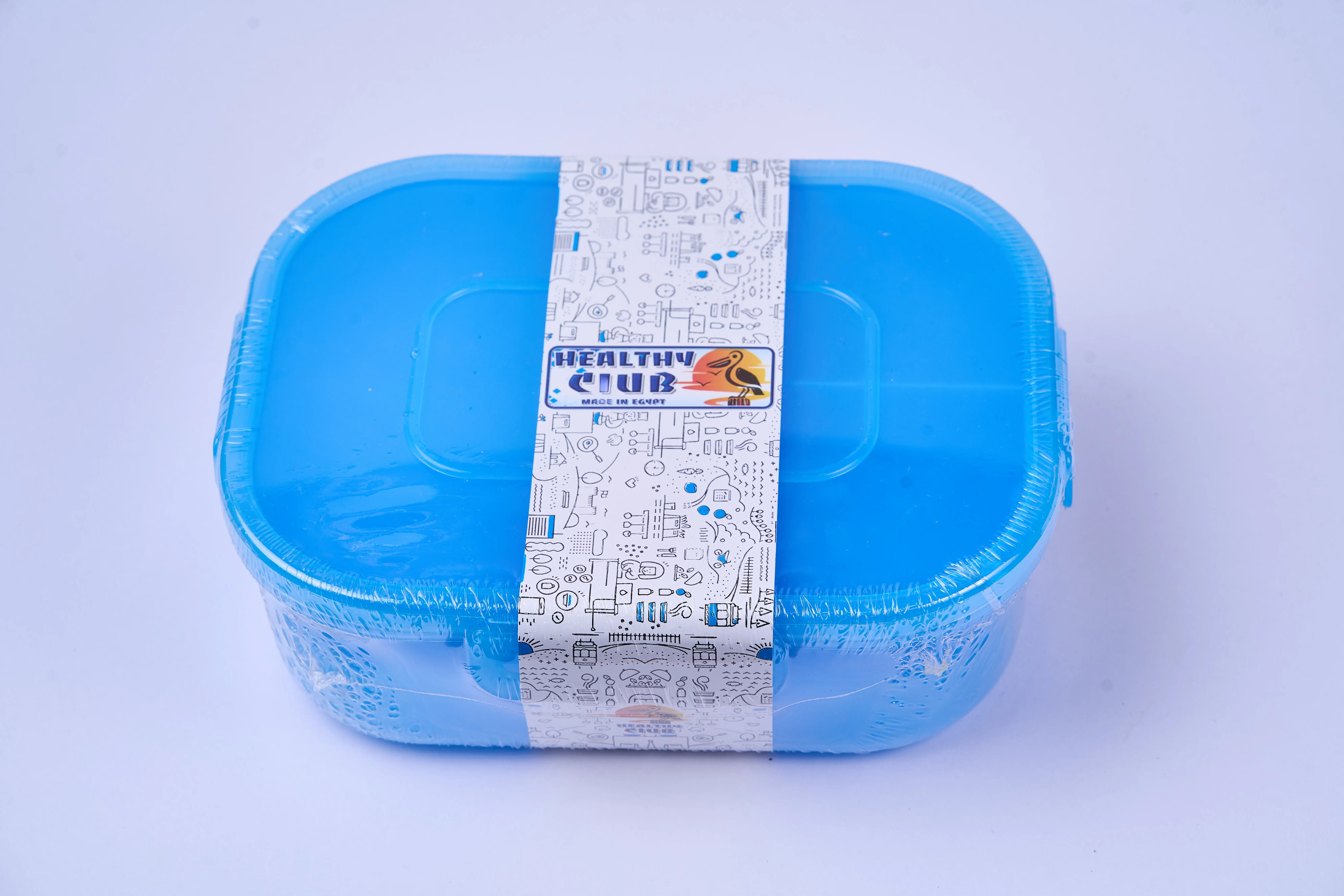 لانش بوكس هيلثي كلوب (ازرق)