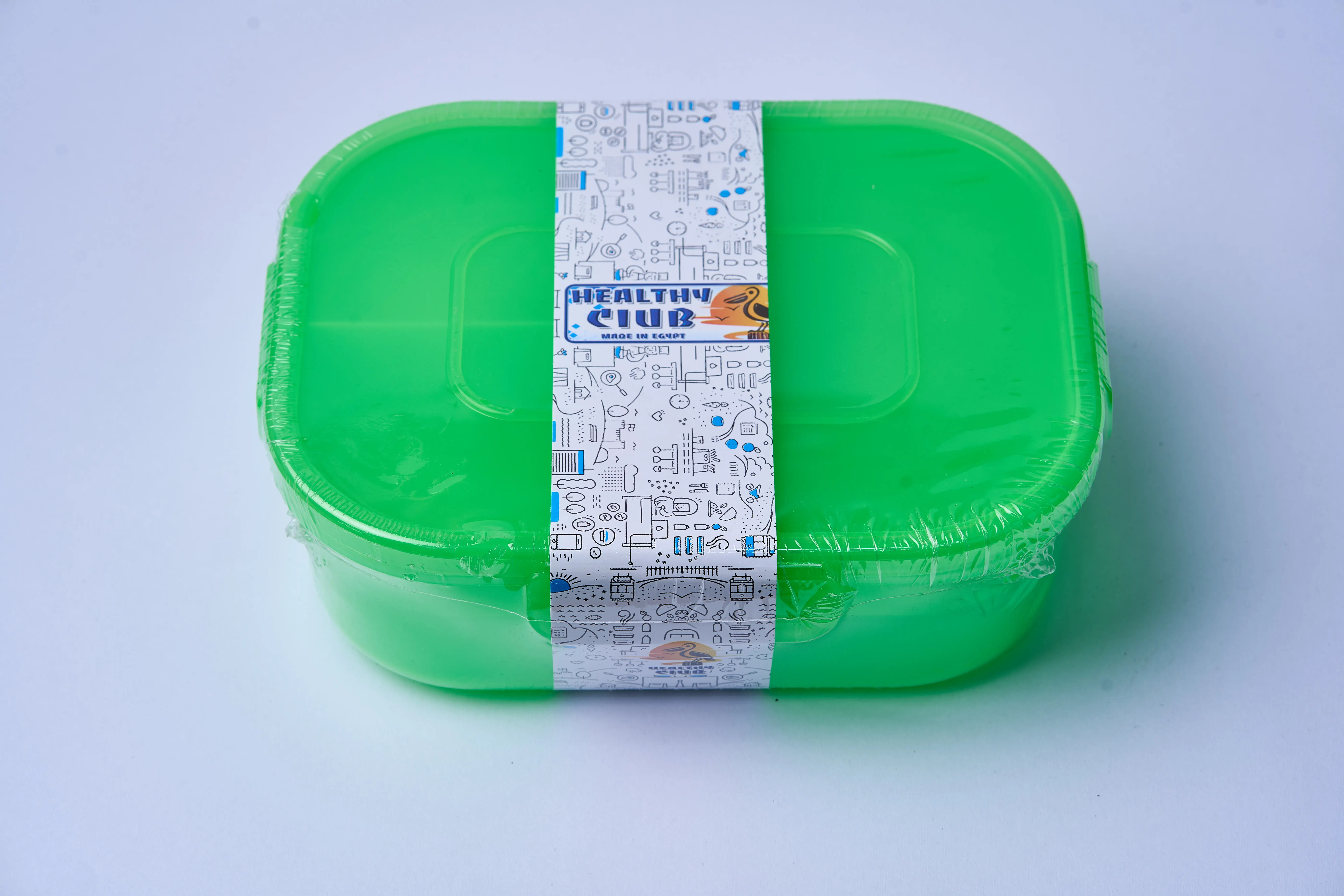 لانش بوكس هيلثي كلوب (اخضر)